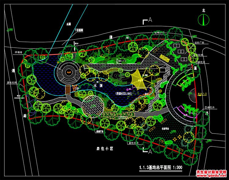 景观设计CAD平面图8