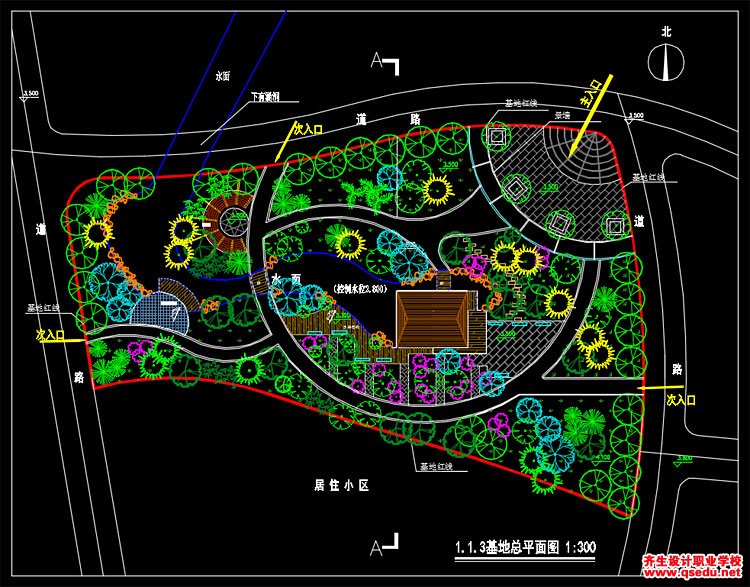 景观设计CAD平面图9