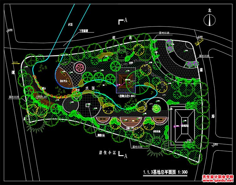 景观设计CAD平面图15