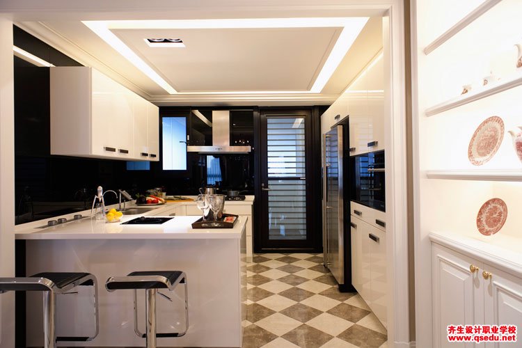 室内设计欧式风格厨房效果图
