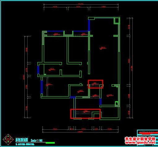 室内设计CAD教程第1课：CAD天花造型图怎么画？