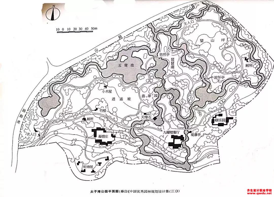 70个南北方经典园林平面图 · 史上最全-景观设计-筑龙园林景观论坛