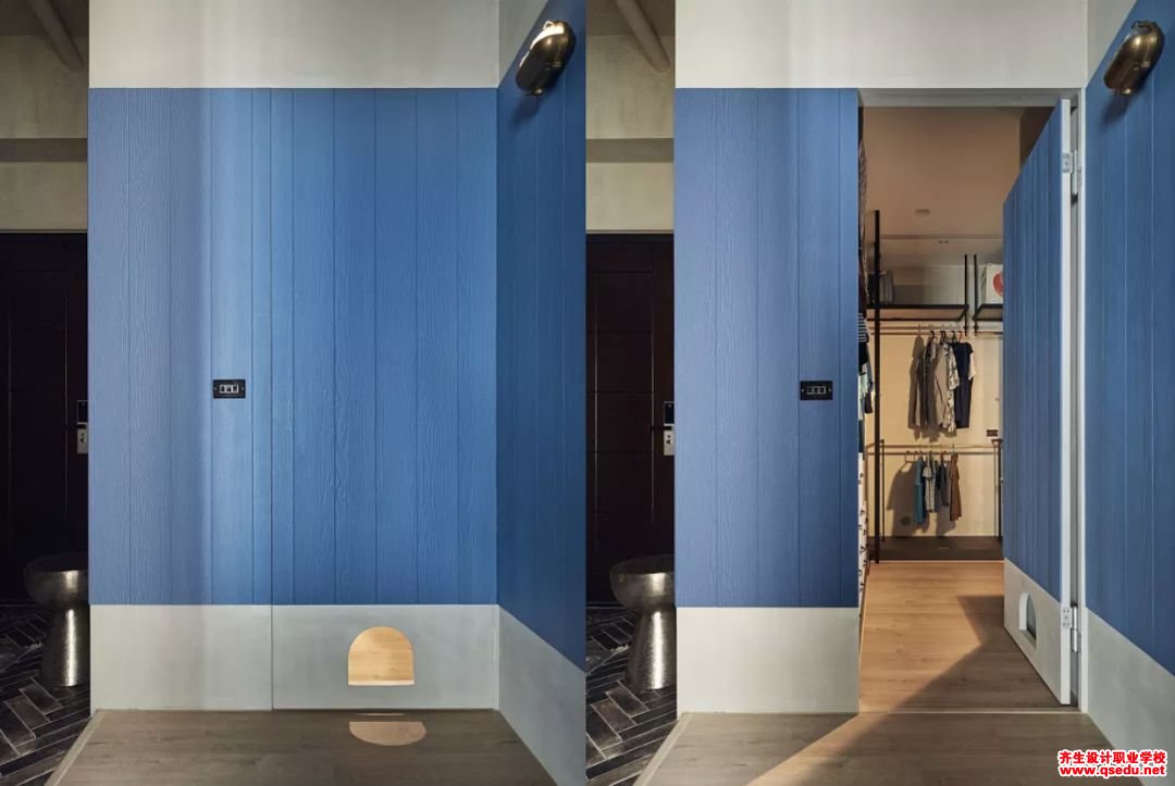 室内空间“隐形门”的几种设计方法