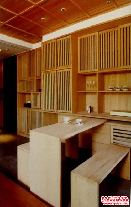 餐厅厨房设计：不让餐桌占空间设计方法