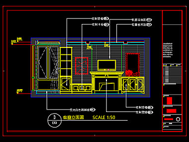 家装CAD图纸[100],美式风格别墅设计CAD施工图全套下载