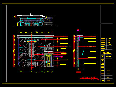 家装CAD图纸[123],西欧风格别墅CAD施工图全套附效果图